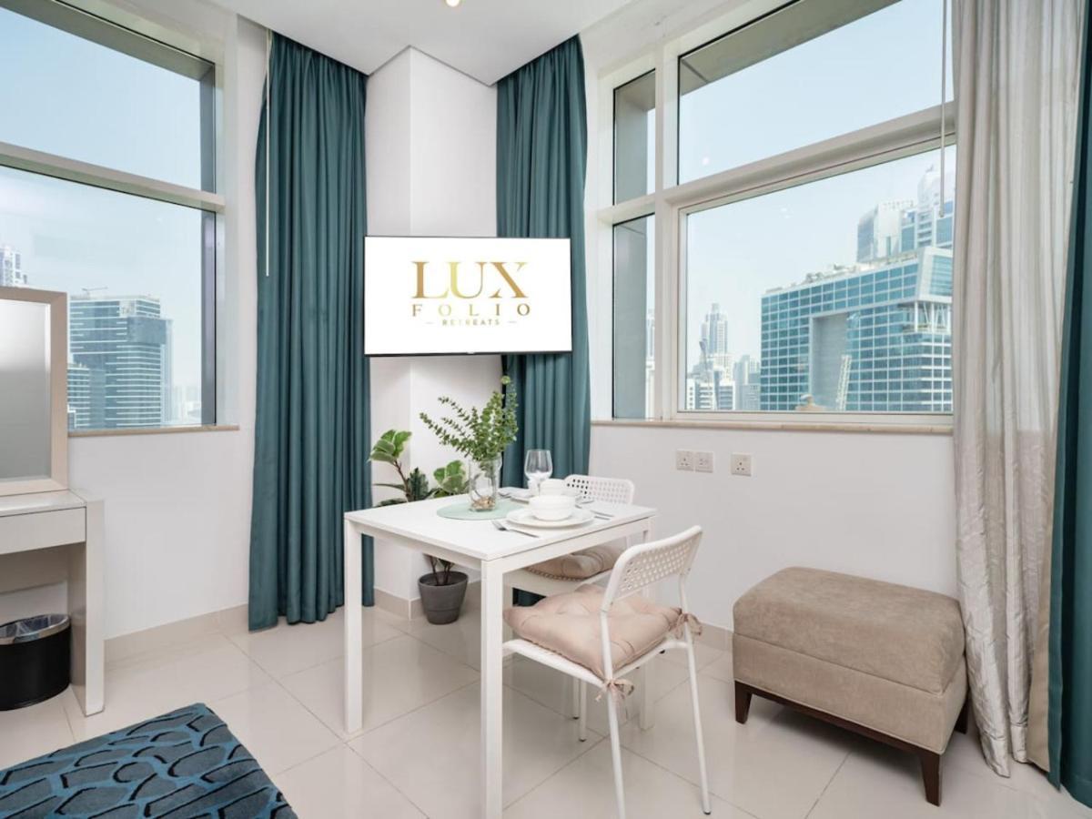 Cosy Studio In Business Bay With Luxury Pool Apartment Dubai Exterior photo