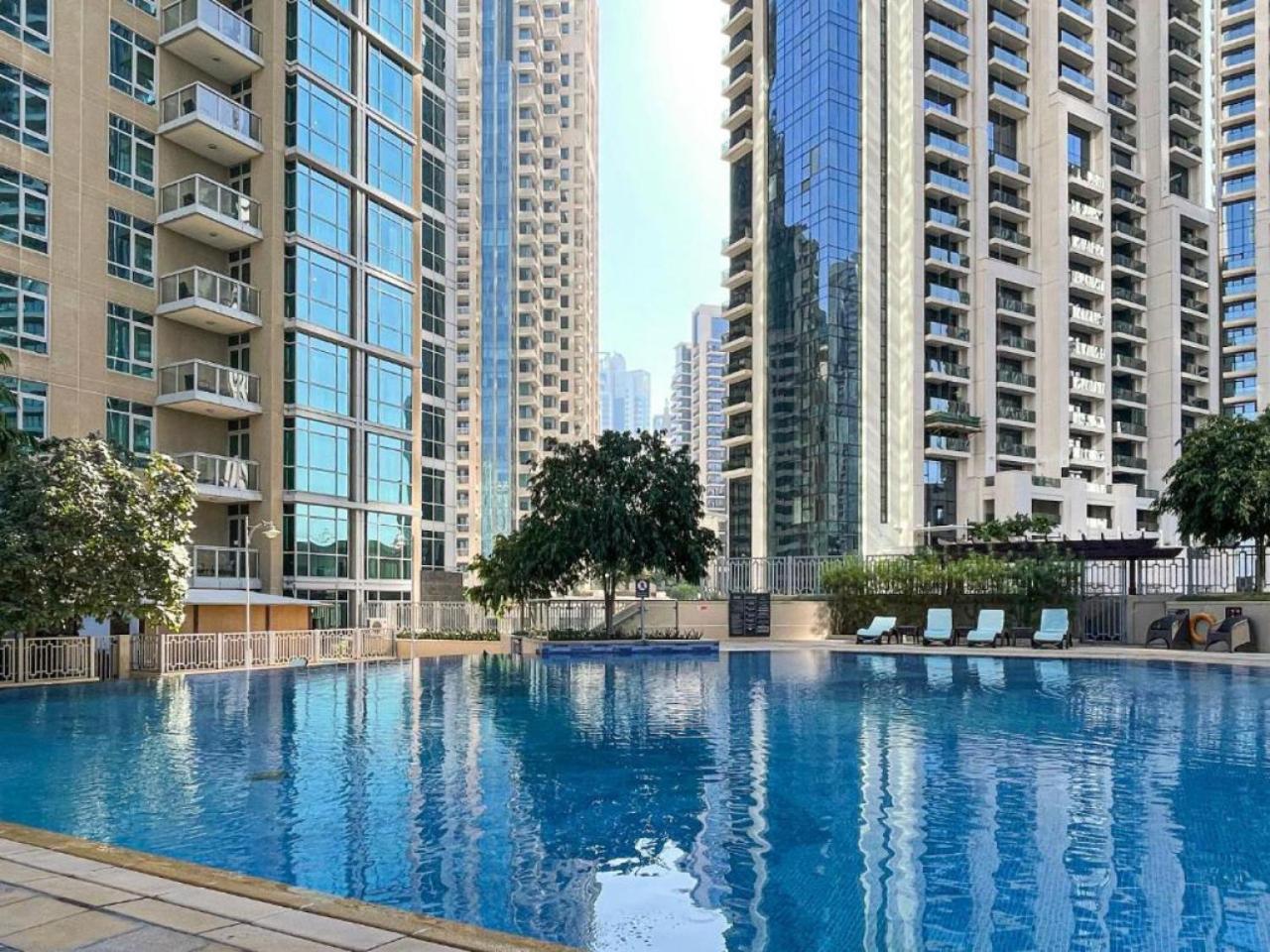 Cosy Studio In Business Bay With Luxury Pool Apartment Dubai Exterior photo