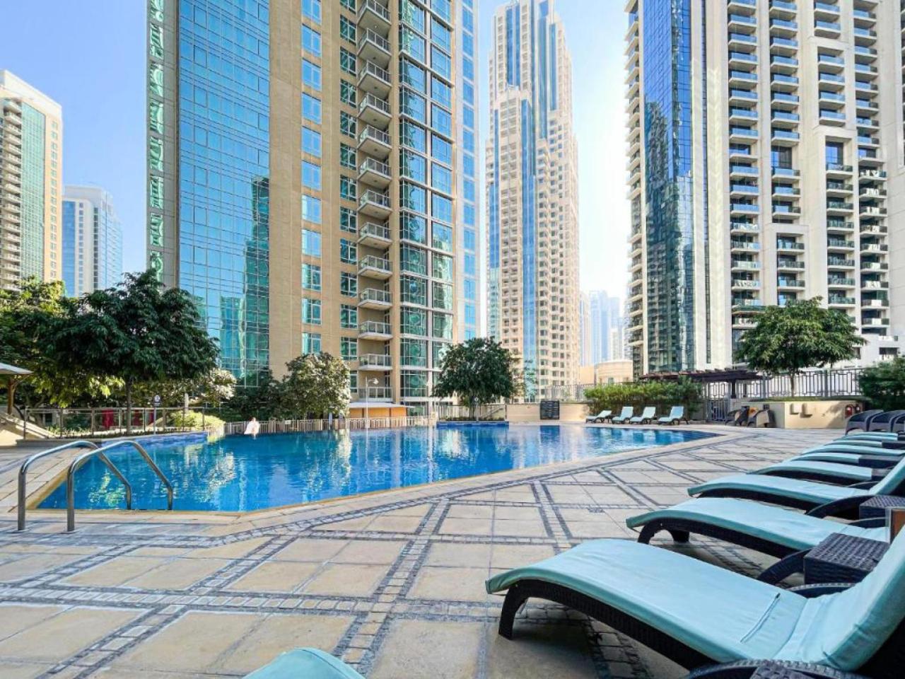 Cosy Studio In Business Bay With Luxury Pool Apartment Dubai Exterior photo